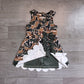 Baby Girls Southern Dark Brown Camo Yoga Active Short Bows Scallop Knee Length Dress Preorder GSD4229
