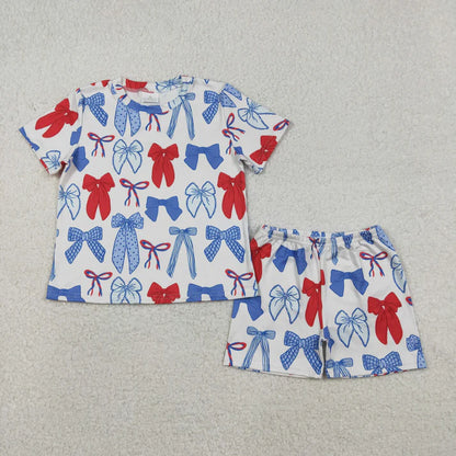 Sibling Baby Girls Short Sleeve Top Shorts Summer Clothes Sets