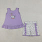 Sibling Baby Girls Embroidery Floral Goose Tunic Ruffle Bummies Shorts Clothes Set Dresses