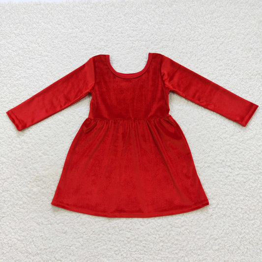 Boutique Baby Girls Velvet Dresses GLD0335