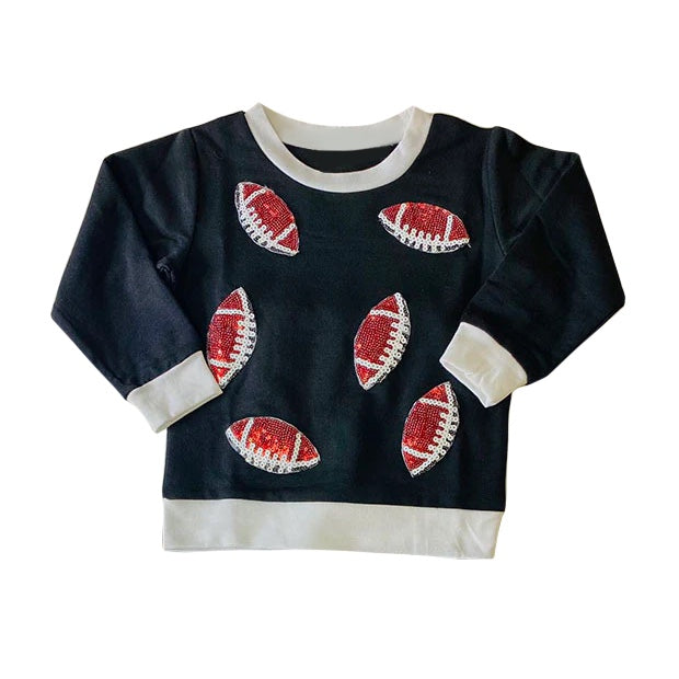 Baby Kids Clothes Tops Football Long Sleeve Tee Shirts Tops Preorder GT0773