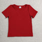 Sibling Baby Girls Short Sleeve Colorful Yoga Active T-shirts Tops