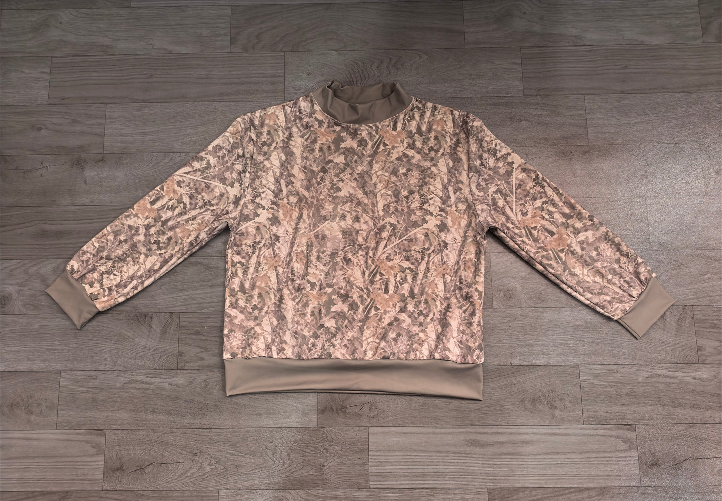 Preorder Adult Women Long Sleeve Southern Leaves Camo Yoga Active T-shirts Top GT1883