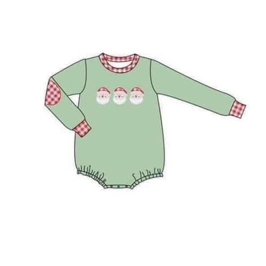 Boutique Baby Infant Boys Rompers Christmas Long Sleeve Rompers preorder LR1566