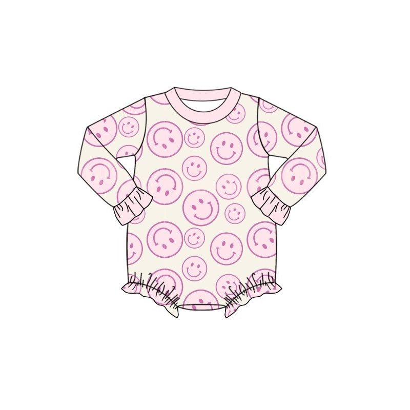 Baby Infant Rompers Rompers Pink Long Sleeve Rompers preorder LR1620