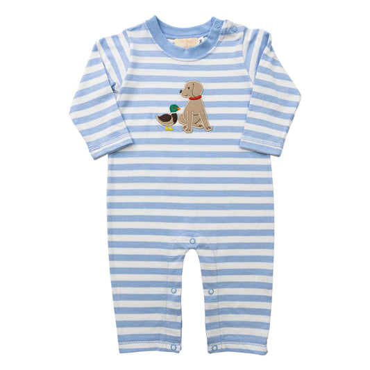 Baby Infant Boys Rompers Dog Duck Stripes Rompers preorder LR1644