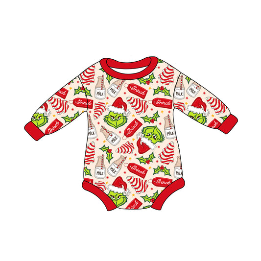 Baby Infant Girls Rompers Christmas Tree Cake Rompers preorder LR1655