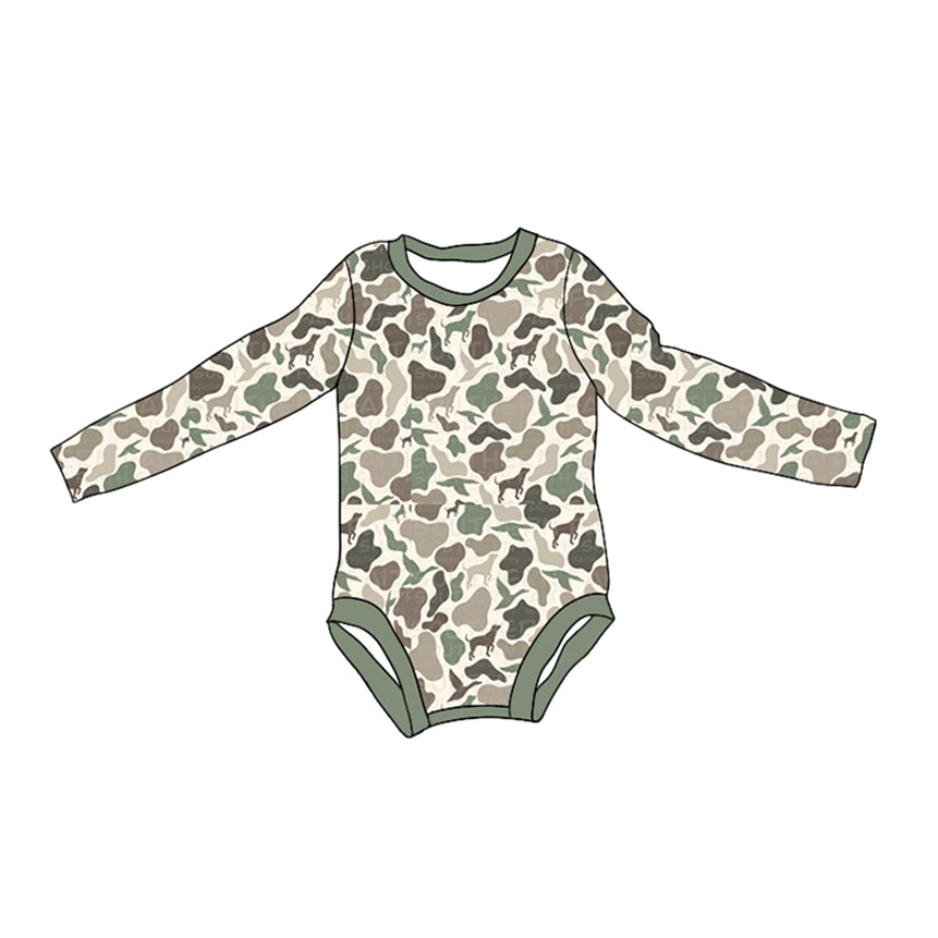 Baby Infant Boys Rompers Ducks Camo Rompers preorder LR1864