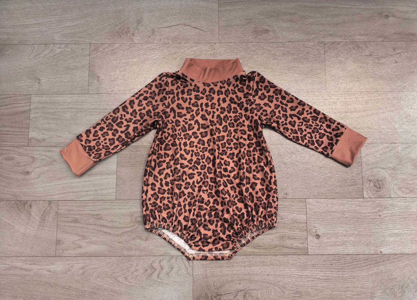 Preorder Baby Boys Rompers Long Sleeve Brown Brown Rompers LR3264