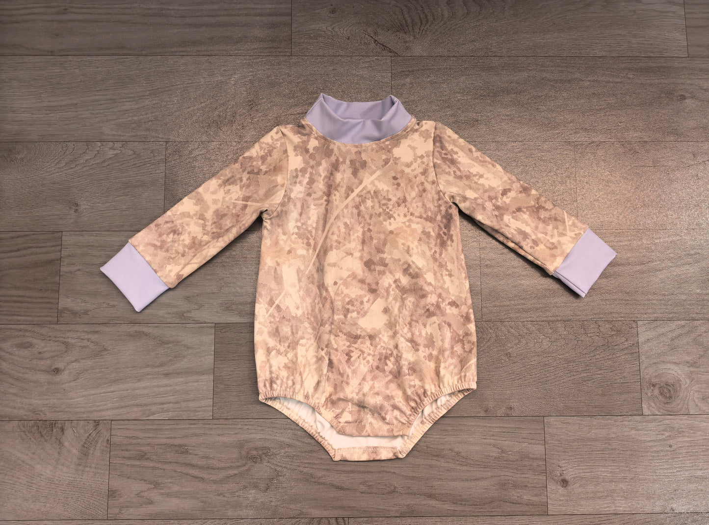 Preorder Baby Boys Rompers Long Sleeve Southern Khaki Camo Rompers LR3307
