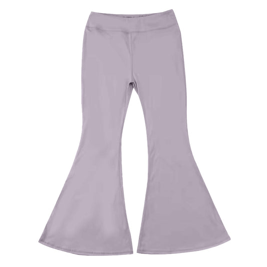 Baby Girls Pants Grey Yoga Active Wear Bell Bottom Pants Preorder P0572