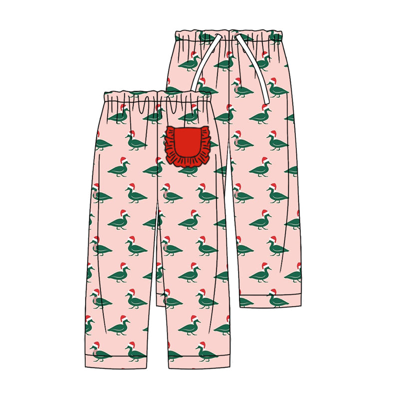 Adult Women Pants Christmas Ducks Bottom Pants Pajamas Preorder P0637