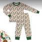 Baby Girls Pajamas Christmas Tree Cake Top Pants Pajamas Sets Preorder Moq 5