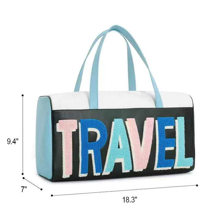 Boutique Girls Bag Embroidery Travel Leather Bags BA0062