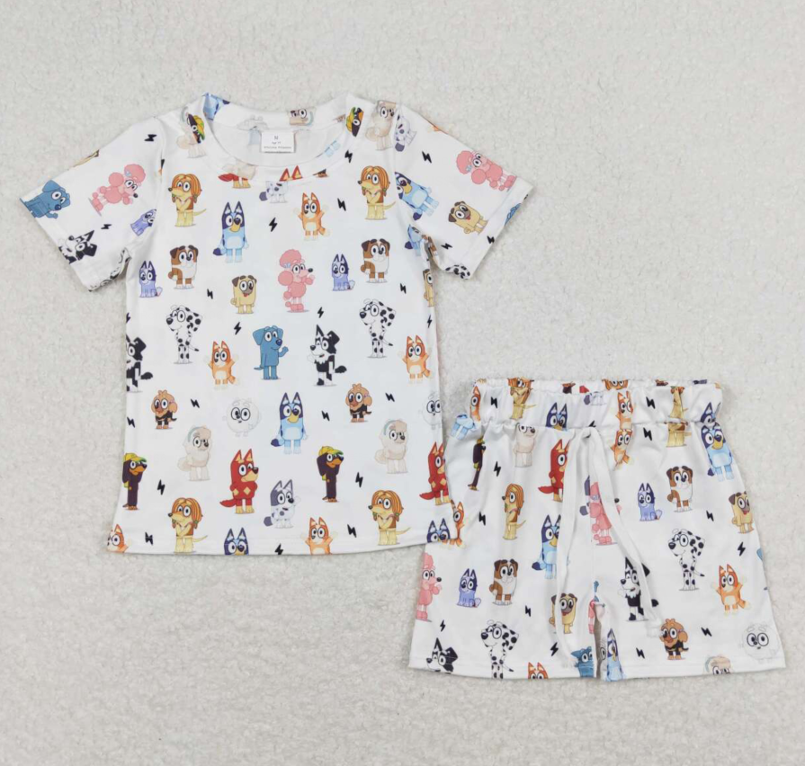 Boutique Baby Boys Clothes Sleepwear Cartoon Boys Pajamas Sets BSSO0660