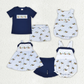 Baby Girls Clothes Ducks Straps Tunic Top Kids Sibling Clothes Baby Rompers Boys Clothes Sets SR1584