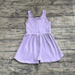 Baby Girls Jumpsuits Lavender Sleeveless Yoga Jumpsuits Preorder SR3020 5.12