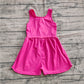 Baby Girls Jumpsuits Hot Pink Sleeveless Yoga Jumpsuits Preorder SR3022 5.1