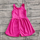 Baby Girls Jumpsuits Hot Pink Sleeveless Yoga Jumpsuits Preorder SR3022 5.1