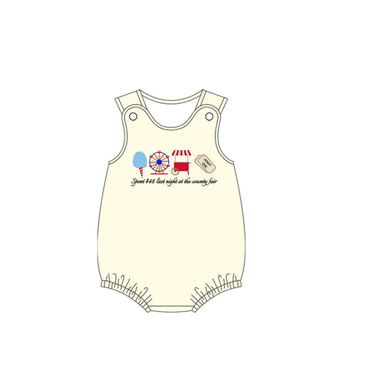 Baby Boys Rompers Sleeveless Ice Cream Store Rompers Preorder SR3038 3.22