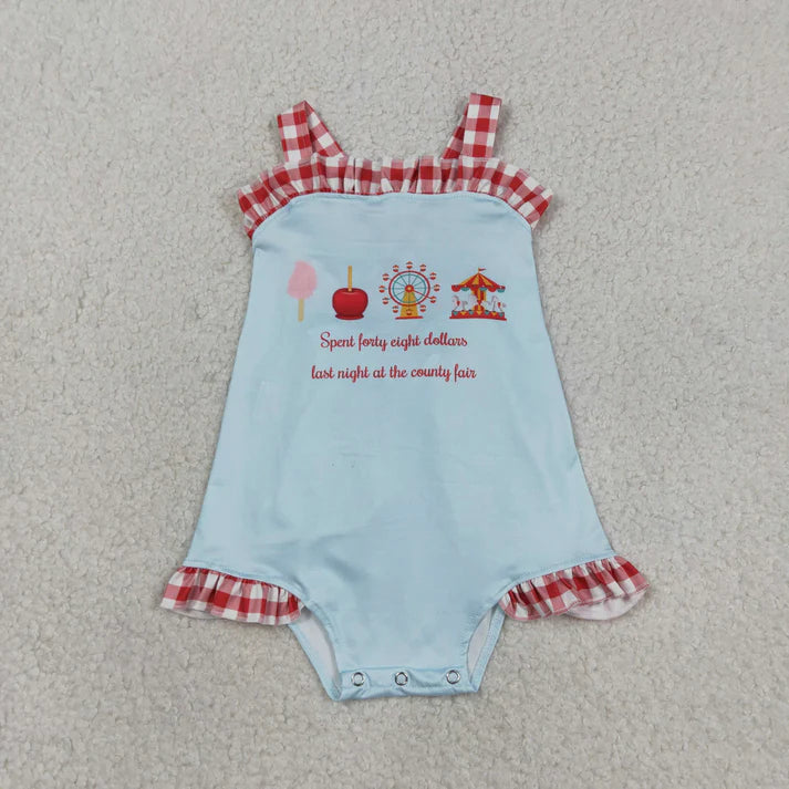 Sibling Baby Boys Park Shirts Top Red Checked Shorts Clothes Set Rompers