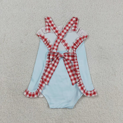 Sibling Baby Boys Park Shirts Top Red Checked Shorts Clothes Set Rompers