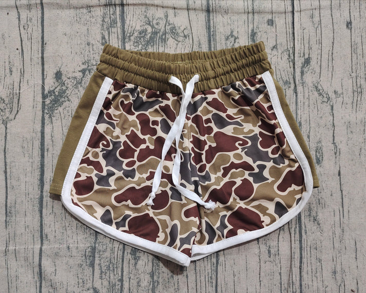 Baby Girls Shorts Khaki Camo Southern Shorts Bottom Preorder SS0745 11.15