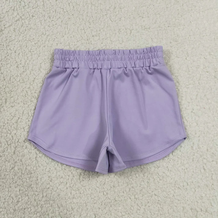 Sibling Baby Girls Colorful Yoga Active Sport Shorts Bottom