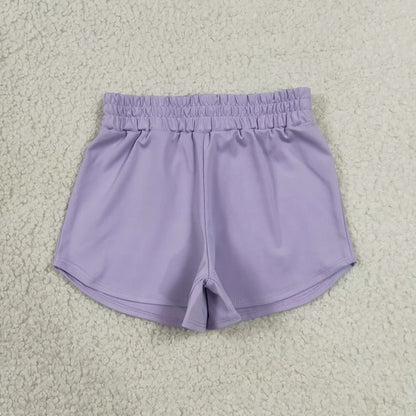 Sibling Baby Girls Colorful Yoga Active Sport Shorts Bottom