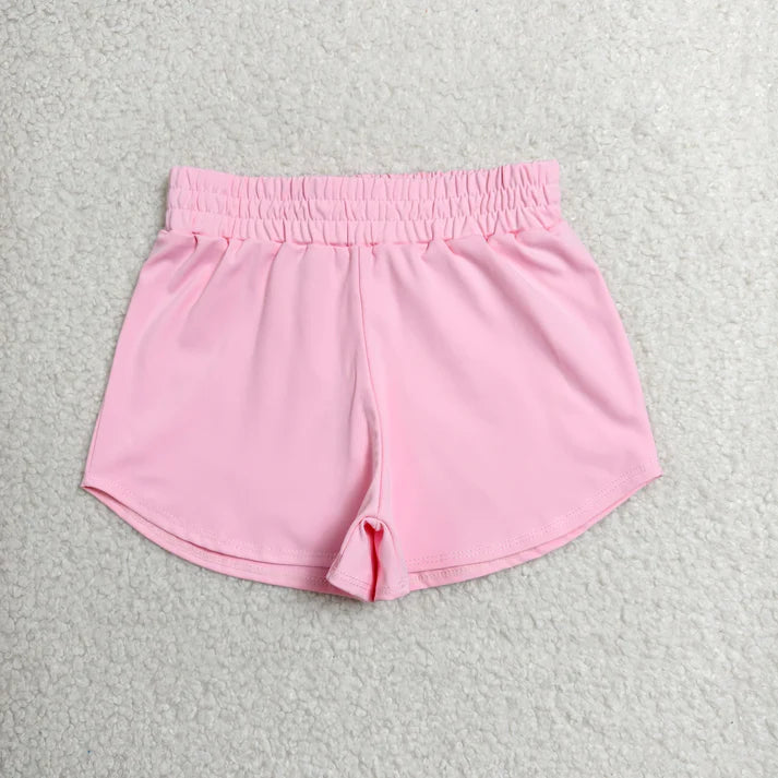 Sibling Baby Girls Colorful Yoga Active Sport Shorts Bottom