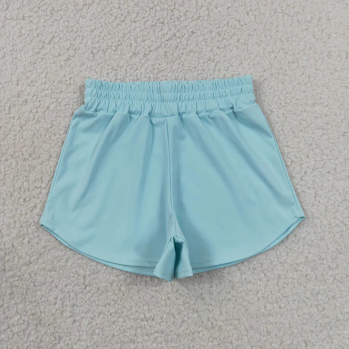 Sibling Baby Girls Colorful Yoga Active Sport Shorts Bottom