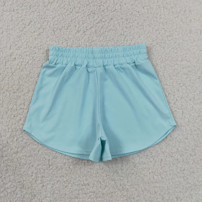 Sibling Baby Girls Colorful Yoga Active Sport Shorts Bottom