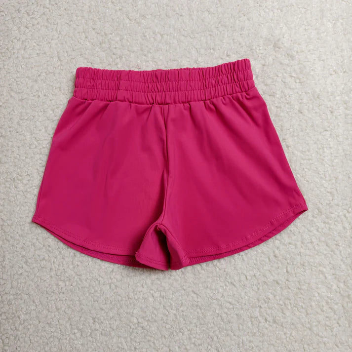 Sibling Baby Girls Colorful Yoga Active Sport Shorts Bottom