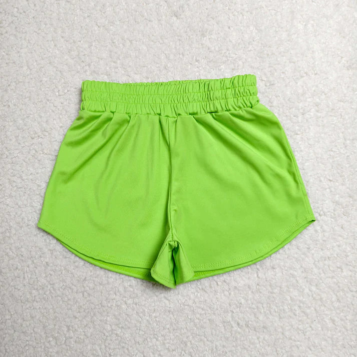 Sibling Baby Girls Colorful Yoga Active Sport Shorts Bottom
