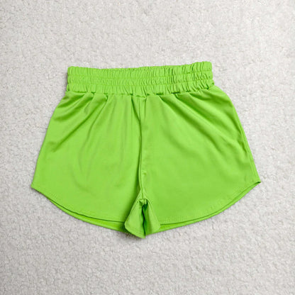 Sibling Baby Girls Colorful Yoga Active Sport Shorts Bottom