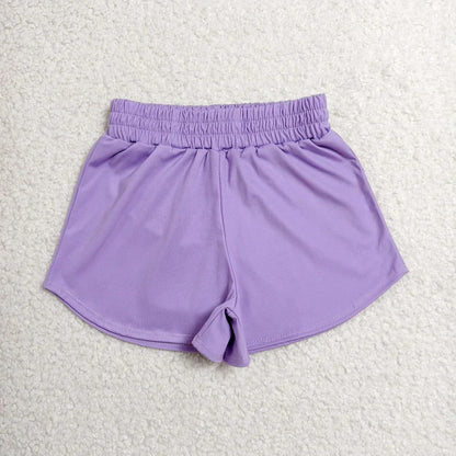 Sibling Baby Girls Colorful Yoga Active Sport Shorts Bottom
