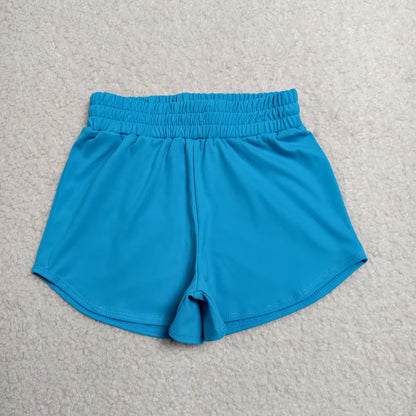Sibling Baby Girls Colorful Yoga Active Sport Shorts Bottom