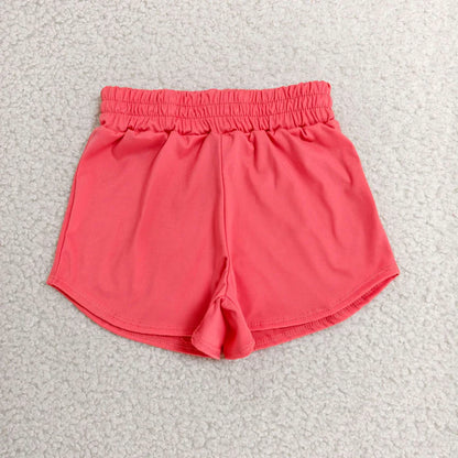 Sibling Baby Girls Colorful Yoga Active Sport Shorts Bottom