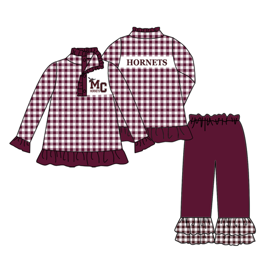 Preorder(moq 5) Boutique Baby Girls Clothes Sets