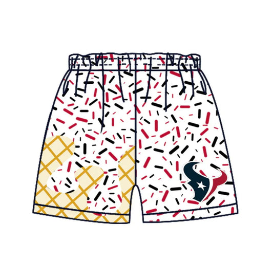 MOQ 5 pcs red navy ice cream sprinkle kids boys tea 8.19