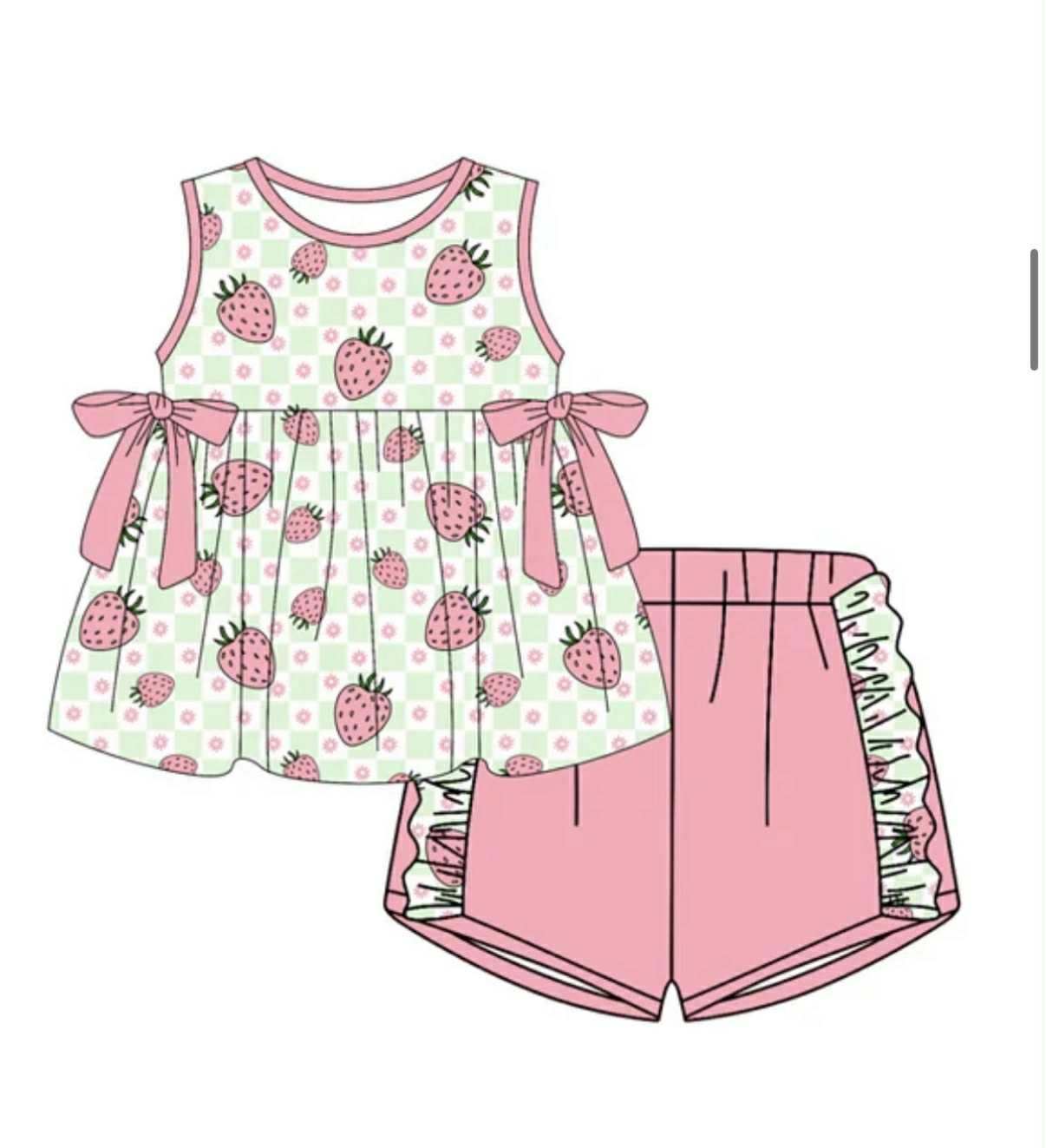 Preorder Moq 5 Baby Girls Clothes Kids Children Outfits