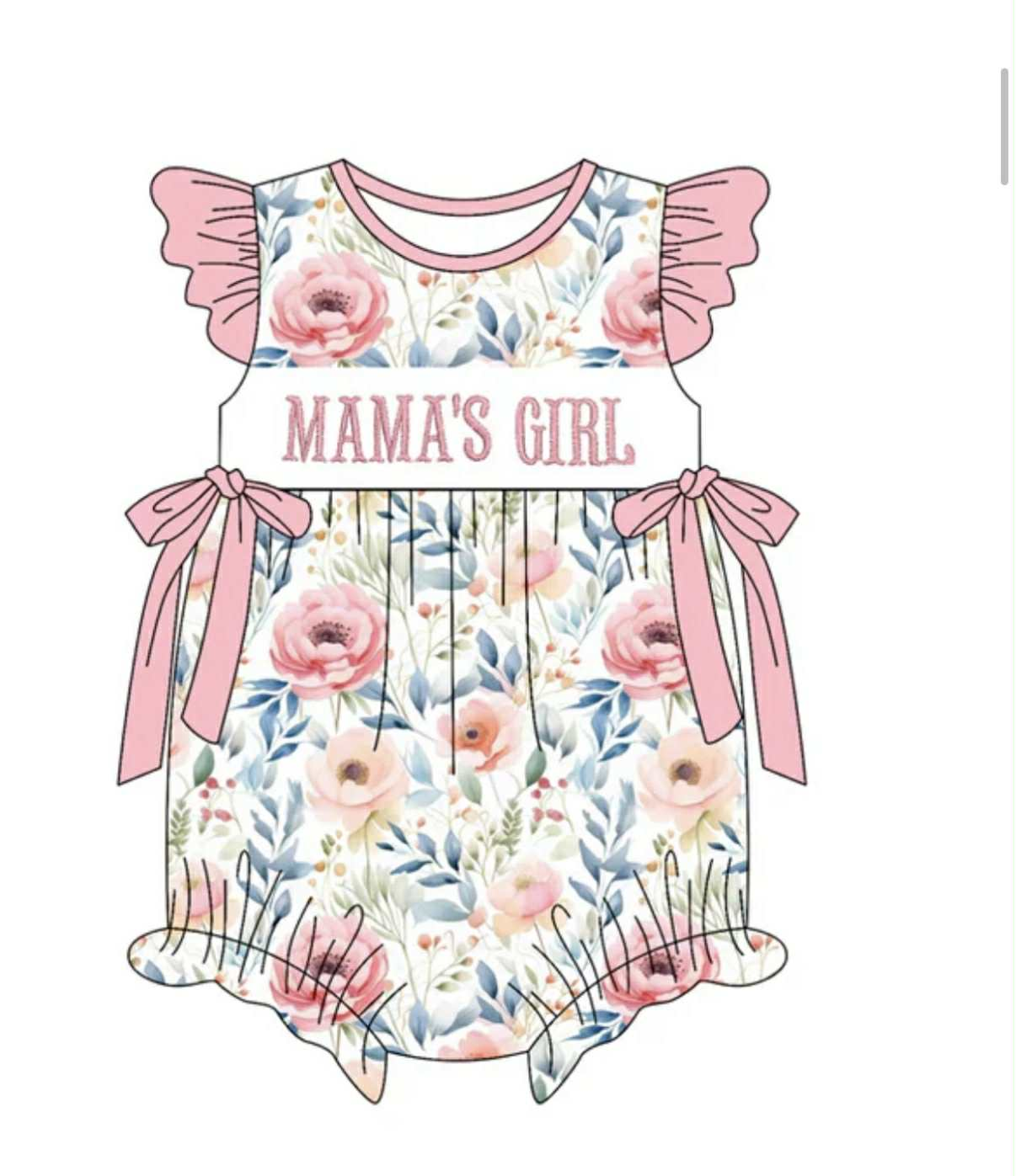Preorder(moq 5) Infant Baby Girls Rompers