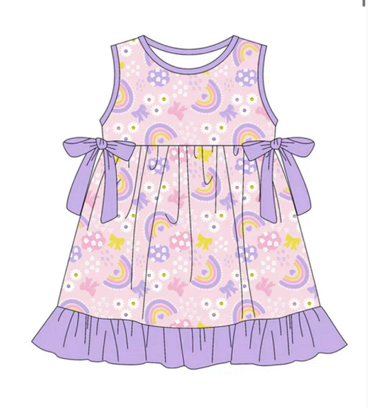Preorder Moq 5 Baby Girls Dress Knee Length Dresses