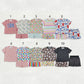 Sibling Baby Girls Short Sleeve Top Shorts Summer Clothes Sets