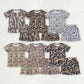 Sibling Clothing Baby Boys Short Sleeve Southern Camo Top Pockets Shorts Pajamas Clothes Sets