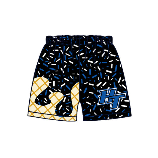 Preorder(moq 5) Adult Men Team Black HT Shorts Bottoms 6.26