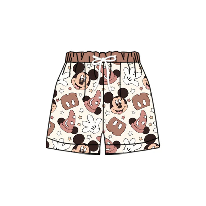 Preorder (moq 5)Baby Boys Cartoon Mouses Stars Swimming Trunks Shorts Bottom 1.10