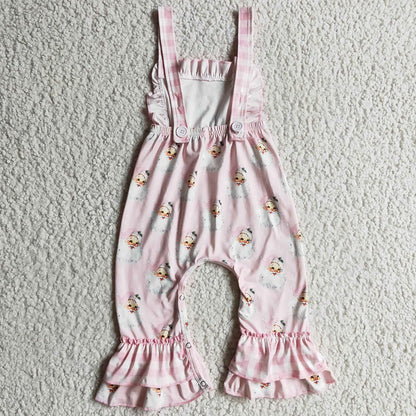 Santa Claus Baby Girl Jumpsuit Christmas Girl Clothing Romper SR0101