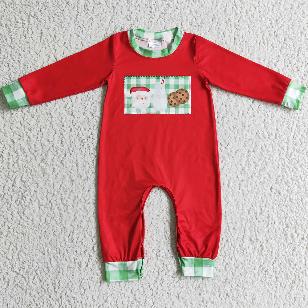 Boutique Infant Baby Romper Boys Jumpsuit for Christmas LR0189 LR0188