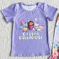 New Arrival Kids Clothes Girls Short Sleeve Bell Pants Set Spring Baby Girl Clothes Cartoon Print Fashion Girls Clothing E5-13